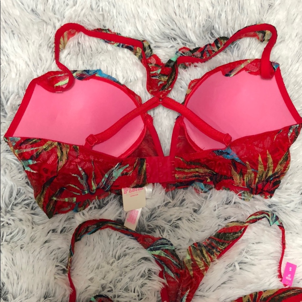 Pink Victoria secrets bra push up bra - Picture 4 of 6